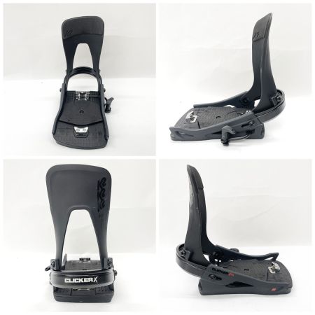  CLICKER スノーボード ビンディング CLICKER X-HB SIZEM ブラック