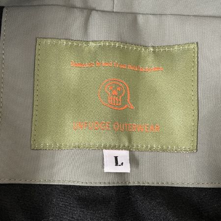  unfudge アンファッジ メンズ スノーボードウェア SMOKE BIB PANTS オーバーオール サイズL カーキ