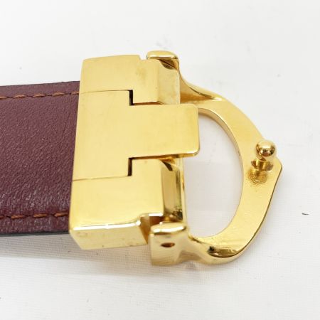  Cartier カルティエ マスト ドゥ カルティエ ベルト ワインレッド