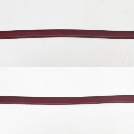  Cartier カルティエ マスト ドゥ カルティエ ベルト ワインレッド