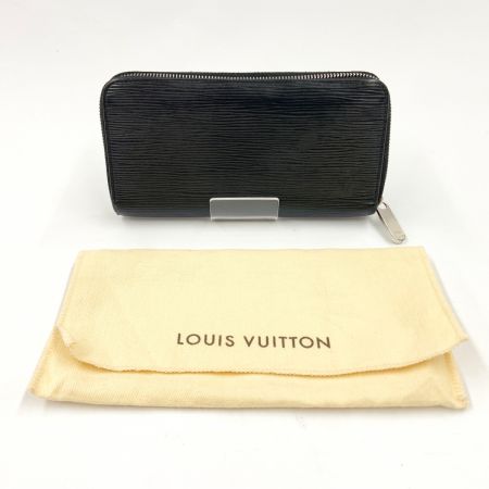  LOUIS VUITTON ルイヴィトン エピ ジッピー ウォレット ラウンドファスナー長財布 M61857 ブラック