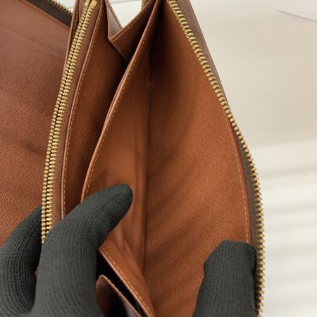  LOUIS VUITTON ルイヴィトン モノグラム ジッピー オーガナイザー ラウンドファスナー長財布 M60002 ブラウン