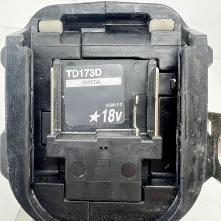  MAKITA マキタ インパクトドライバ 充電池1個付き 18v 6.0Ah TD173D