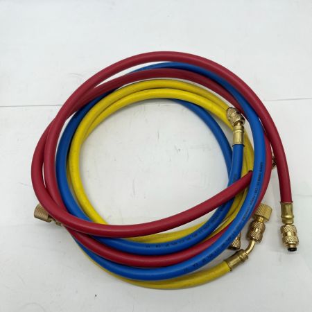  イチネンTASCO TA124YF-1 冷媒HFO-1234yfカーエアコン用ガスチャージセット TA124YF-1 チャージホースセット 3本 TA134YF