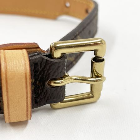  LOUIS VUITTON ルイヴィトン コリエ・バクスターMM ペット用 首輪 M58071 ブラウン