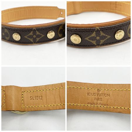  LOUIS VUITTON ルイヴィトン コリエ・バクスターMM ペット用 首輪 M58071 ブラウン