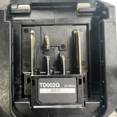  MAKITA マキタ インパクトドライバ 40v 充電器・充電池2個・ケース付  TD002G RDXB