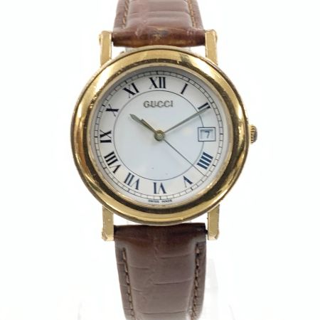  GUCCI グッチ クォーツ 腕時計 7200M ゴールド 現状渡し 