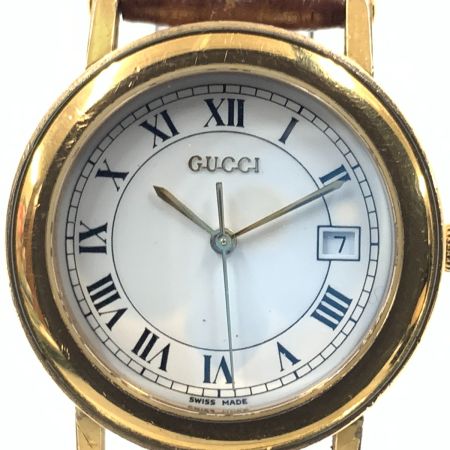  GUCCI グッチ クォーツ 腕時計 7200M ゴールド 現状渡し 