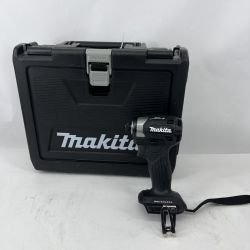 〇〇 MAKITA マキタ 充電式インパクトドライバ 18v 本体 ケース付 TD173D 未使用品 ブラック Sランク