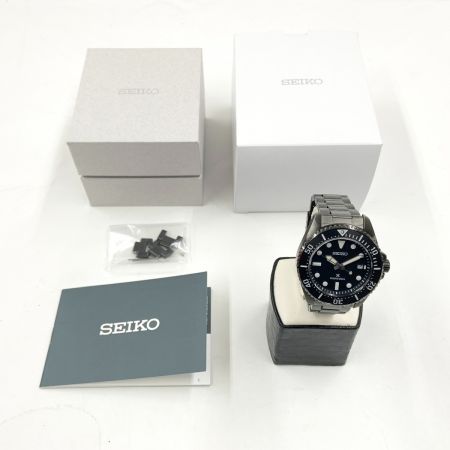  SEIKO セイコー PROSPEX プロスペックス ダイバースキューバ ソーラー クォーツ 腕時計 SBDJ063 ブラック