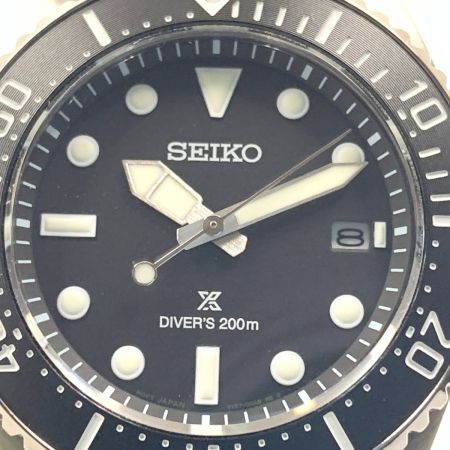  SEIKO セイコー PROSPEX プロスペックス ダイバースキューバ ソーラー クォーツ 腕時計 SBDJ063 ブラック