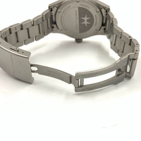  HAMILTON ハミルトン フィールド クォーツ 腕時計 H694010 グレー
