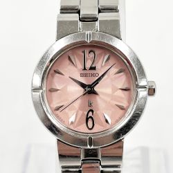 〇〇 SEIKO セイコー レディース 腕時計 LUKIA 1N01-0KG0 ピンク Cランク