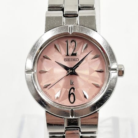  SEIKO セイコー レディース 腕時計 LUKIA 1N01-0KG0 ピンク