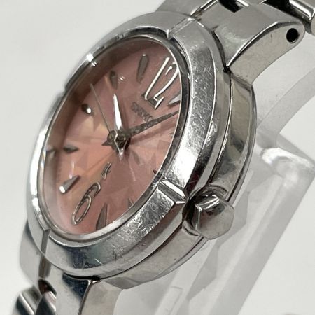  SEIKO セイコー レディース 腕時計 LUKIA 1N01-0KG0 ピンク