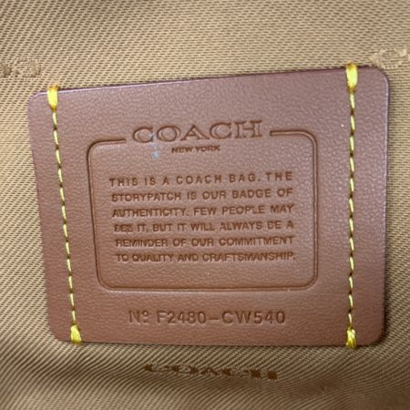  COACH コーチ チャーター スリム クロスボディ コーチ グラフィック  CW540 ホワイト