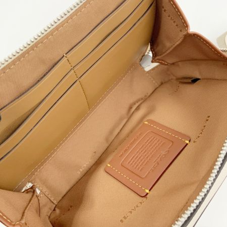  COACH コーチ チャーター スリム クロスボディ コーチ グラフィック  CW540 ホワイト