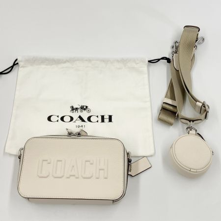  COACH コーチ チャーター スリム クロスボディ コーチ グラフィック  CW540 ホワイト