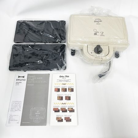  BRUNO ブルーノ PEANUTS ピーナッツ ホットサンドメーカー スヌーピー BOE069