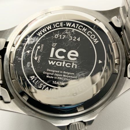  ICEWATCH アイス スティール ラージ 48mm  017-324 ブルー x レッド