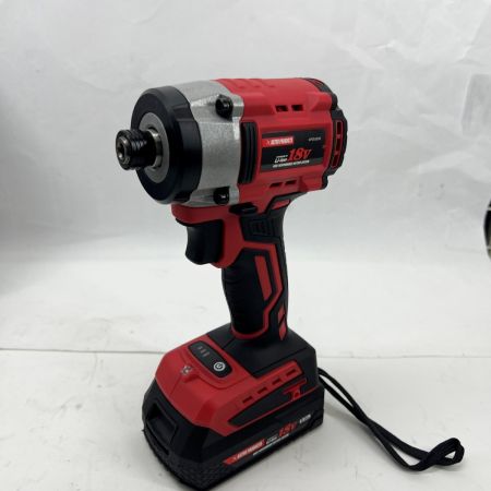  ASTRO PRODUCTS アストロプロダクツ インパクトドライバ 18v　充電器・充電池1個 ケース付 ID884-220N-S レッド