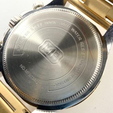  MINIFOCUS クロノグラフ 腕時計 MF0198G-03N ゴールド