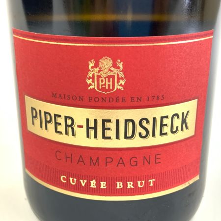  PIPER-HEIDSIECK パイパーエイドシック NV キュヴェ・ブリュット 赤ラベル シャンパン 750ml 12% 未開栓