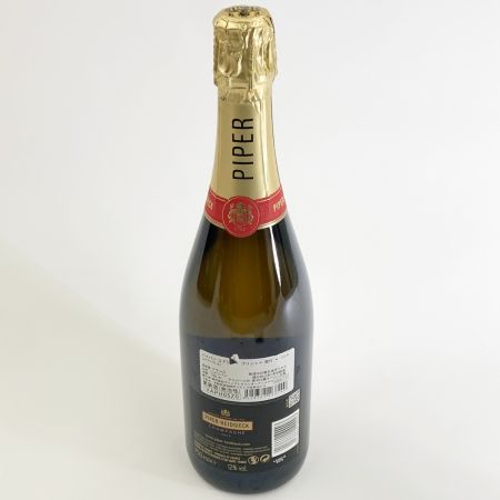  PIPER-HEIDSIECK パイパーエイドシック NV キュヴェ・ブリュット 赤ラベル シャンパン 750ml 12% 未開栓