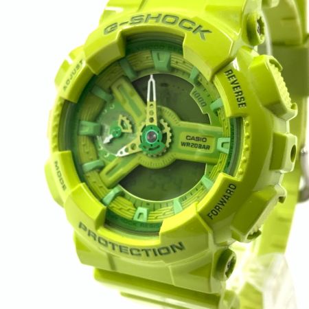  CASIO カシオ ショック Sシリーズ 海外モデル クォーツ  GMA-S110CC グリーン