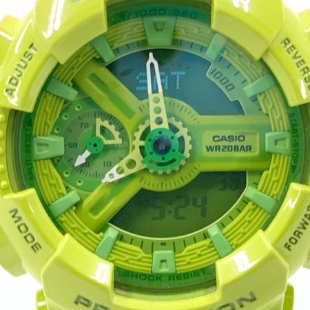  CASIO カシオ ショック Sシリーズ 海外モデル クォーツ  GMA-S110CC グリーン