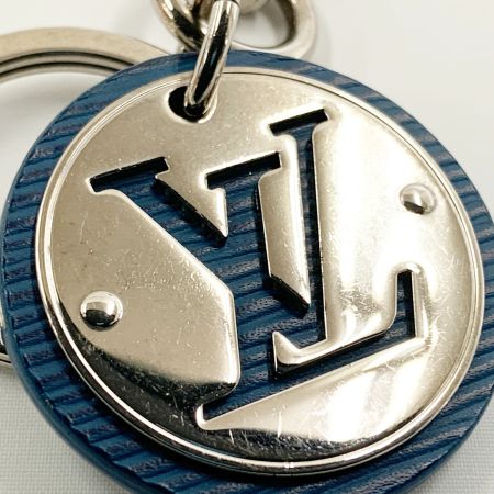  LOUIS VUITTON ルイヴィトン ポルトクレ LVサークル エピ キーリング キーホルダー M61947 ブルー
