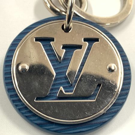  LOUIS VUITTON ルイヴィトン ポルトクレ LVサークル エピ キーリング キーホルダー M61947 ブルー
