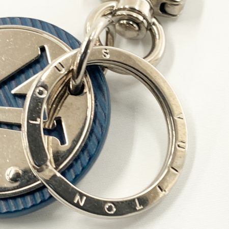  LOUIS VUITTON ルイヴィトン ポルトクレ LVサークル エピ キーリング キーホルダー M61947 ブルー