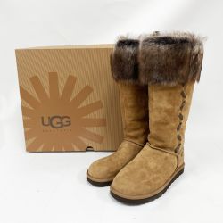 〇〇 UGG アグ レディース クラシックブーツ ROSANA 24cm 1008044  ブラウン Bランク