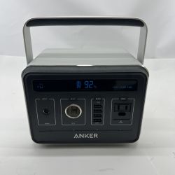 〇〇 ANKER アンカー(家電) PowerHouse 434Wh ポータブル電源 蓄電池 非常用電源 アンカー パワーハウス 本体 A1701511 シルバー Bランク