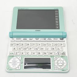 〇〇 CASIO カシオ エクスワード 計算機 電子辞書 XD-N4800 ライトグリーン Bランク