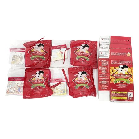  KAIYODO Co.,Ltd. 海洋堂 母をたずねて三千里 とろけるチーズのまぁるいピザパン フィギュア4個