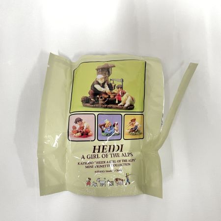  KAIYODO Co.,Ltd. 海洋堂 アルプスの少女ハイジ とろけるチーズのプチパン フィギュア4個