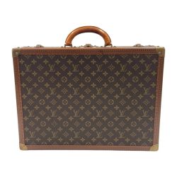 〇〇 LOUIS VUITTON ルイヴィトン モノグラム ビステン50 トランクケース アタッシュケース トラベルバッグ M21328 ブラウン Bランク