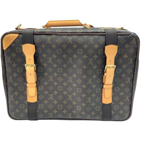 LOUIS VUITTON ルイヴィトン モノグラム サテライト53ケース 2WAYバッグ M23356 ブラウン 現状渡し ジャンク品