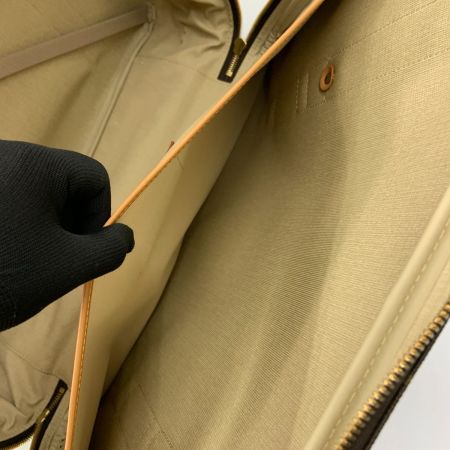  LOUIS VUITTON ルイヴィトン モノグラム サテライト53ケース 2WAYバッグ M23356 ブラウン 現状渡し ジャンク品