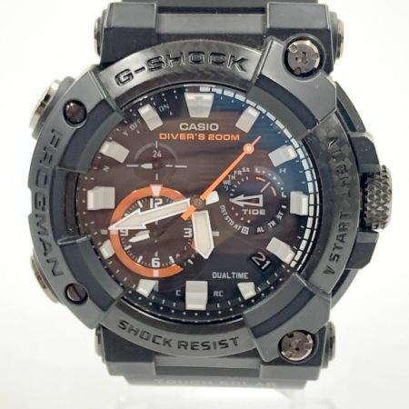  CASIO カシオ G-SHOCK Gショック フロッグマン ソーラー電波クォーツ GWF-A1000XC ブラック x オレンジ
