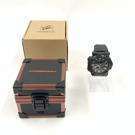  CASIO カシオ G-SHOCK Gショック フロッグマン ソーラー電波クォーツ GWF-A1000XC ブラック x オレンジ