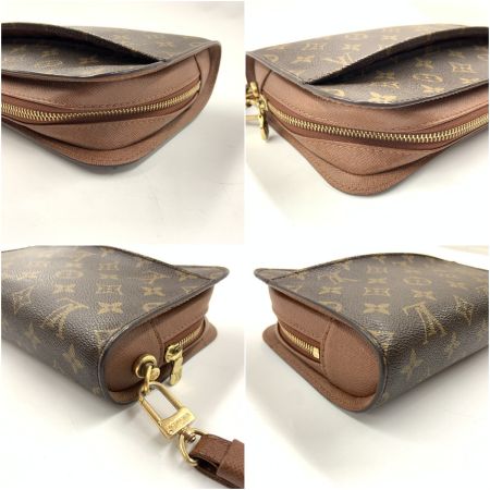  LOUIS VUITTON ルイヴィトン モノグラム オルセー セカンドバッグ M51790 ブラウン