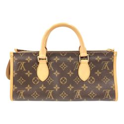 〇〇 LOUIS VUITTON ルイヴィトン モノグラム ポパンクール ハンドバッグ M40009 ブラウン Bランク