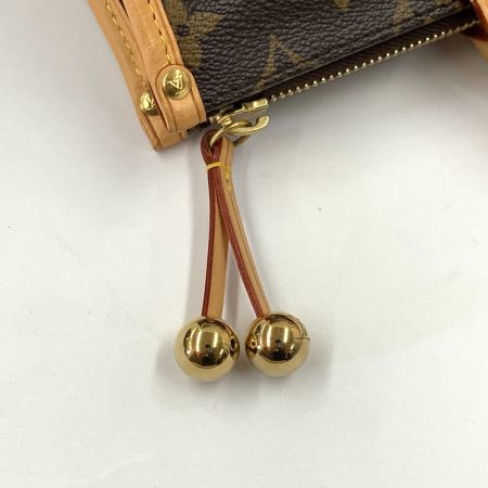  LOUIS VUITTON ルイヴィトン モノグラム ポパンクール ハンドバッグ M40009 ブラウン