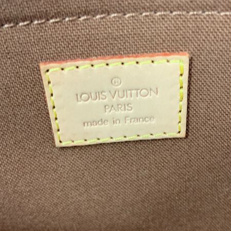  LOUIS VUITTON ルイヴィトン モノグラム ポパンクール ハンドバッグ M40009 ブラウン