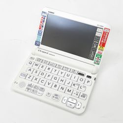〇〇 CASIO カシオ 電子辞書 エクスワード DATAPLUS10 XD-G9800WE ホワイト Bランク