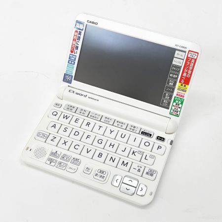  CASIO カシオ 電子辞書 エクスワード DATAPLUS10 XD-G9800WE ホワイト